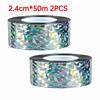Double Side Laser Reflective Bird Scare Tape Effective Bird Repellent Strip Garden Farm Protection Tool Against Bird Damages