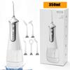 Oral Irrigator USB Rechargeable Water Flosser Teeth Cleaner Portable Dental Water Jet 350ML KTY