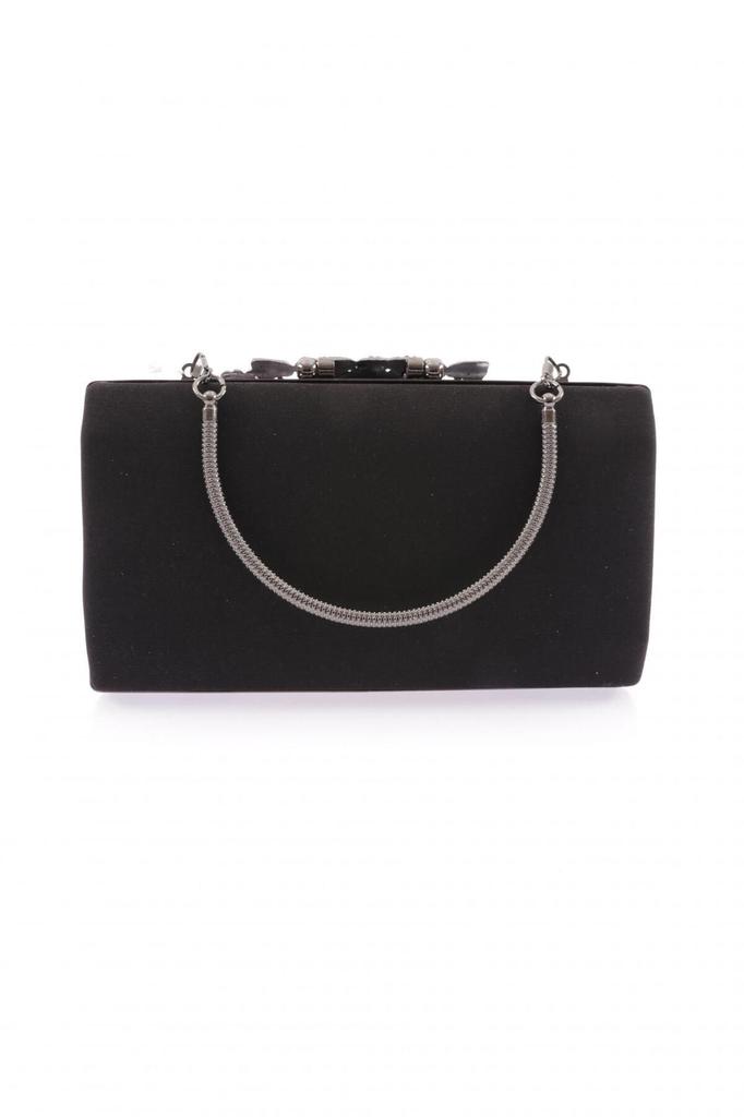 Women's Stylish and Useful Evening Dress Bag 260-23Y Women's Evening Dress Clutch Bag Laser Black
