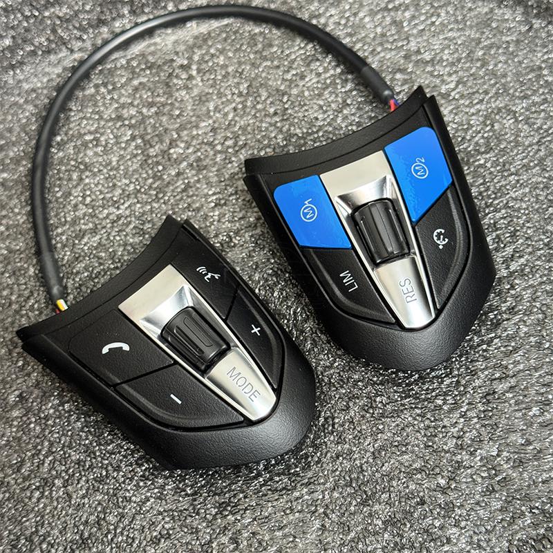Suitable for BMW M Sport D-type steering wheel black buttons F40 M135i F87 M2 F80 M3 F82 M4 X3 M X4 M F85 X5 red and bluebuttons