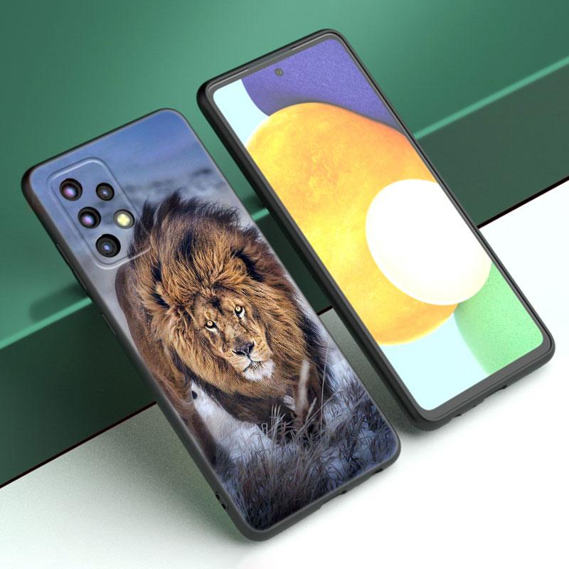 Чехол для телефона Lion Alpha Male Cub для Samsung A04 A21 A30 A50 A52 S A13 A14 A22 A23 A32 A53 A73 5G A11 A12 A31 A33 A51 A70 A71 A72