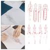 16 Drawing Ruler Set Figure Template for Fashion Design Sketch