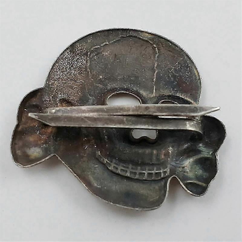 Skull Badge Brooch Pin Medal Emblem Metal Medal Album Gifts