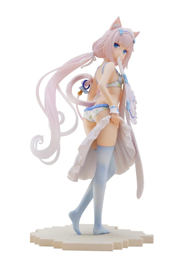 Слива Ваниль Nekopara Масштаб 1/7 240 мм ПВХ Раскрашенная Аниме Фигурка