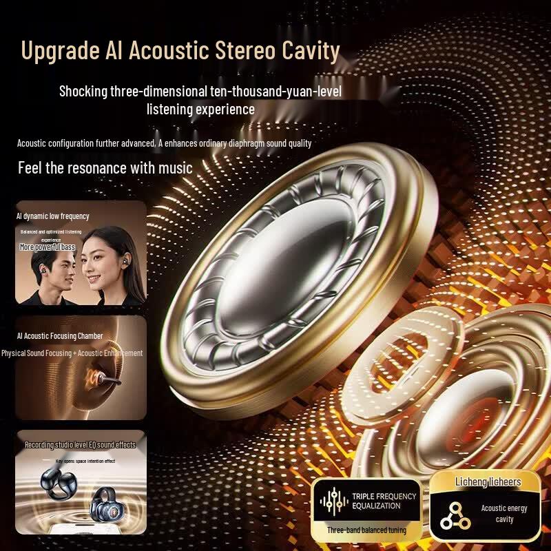LINGCHEN M09 Clip-on Wireless Bluetooth Earphones