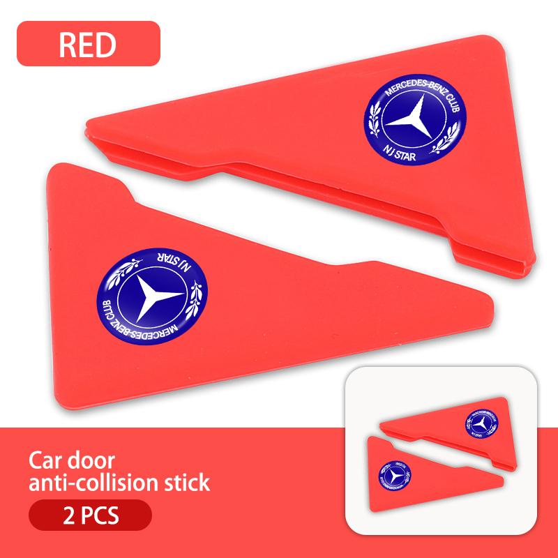 Car Door Corner Protective Anti-Collision Strip Silicon For Mercedes Benz C180 C300 W124 W176 W177 C200 C260 GLC CLE CLA AMG