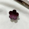 Ins  Cute 2.5cm Mini Little Flower Hair Clip Simple Cute Acetic Acid Color Magic Top Clip Side Clip Hair Accessories