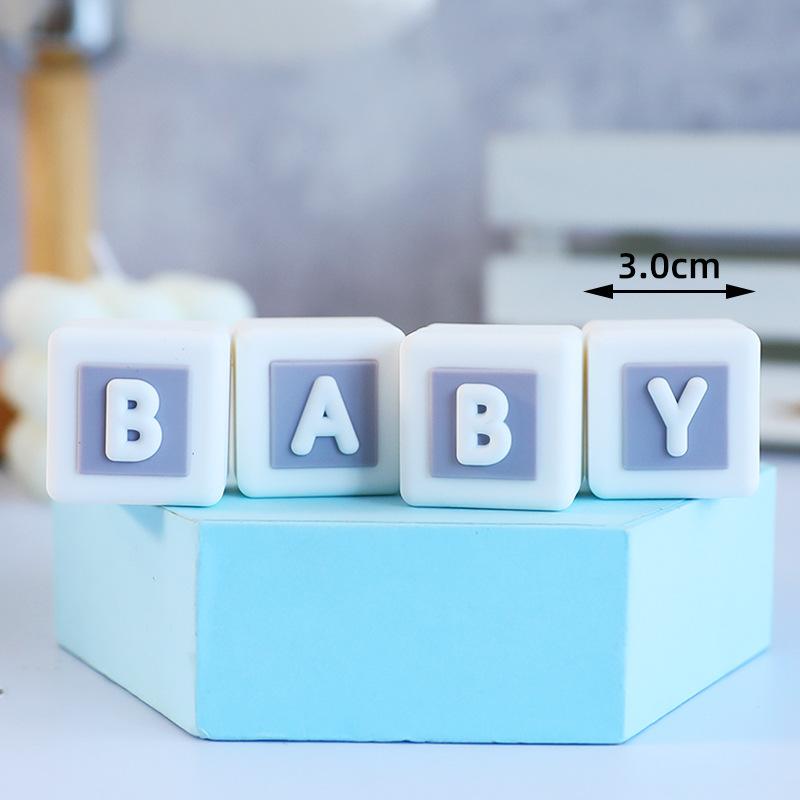 Pink Blue Bear Cake Decorations Mini Bear Figurine cake toppers for baby shower Boy Girl First Birthday Party Decorations Kids