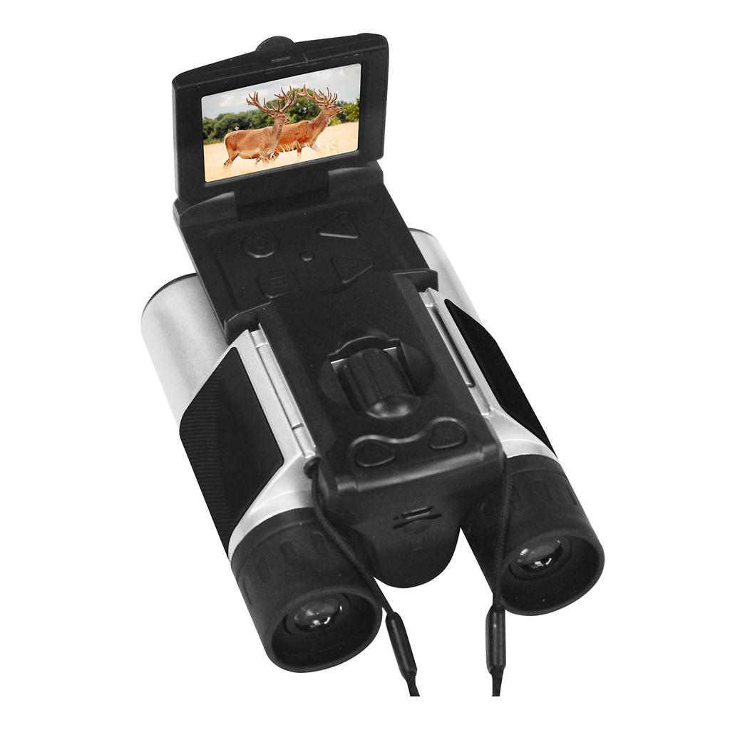 SaiEL Recording Binoculars with 10X 8X Digital Rechargeable Digital Camera Binoculars for Animal and Concerts Monitor, 2.5K Resolution, Magnification,