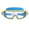 Swim Goggles with Earplugs PC Silicone Clear Lens Wide View Anti Fog Swimming Goggles for Adults
