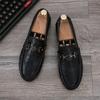 New Spring Men's Shoes Doudou Shoes Men's Viral Trends One Pedal Breathable Soft-soled Loafers Casual Shoes