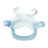 Food Grade Silicone Baby Teether Toy Soft Safe Chewable Teething Ring for Infant Oral Care and Sensory Development