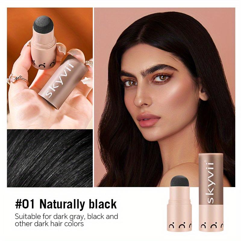 Пудра для объема волос Мгновенно черная блондинка Покрытие корней Маскировка для волос Краска-корректор Закрашивание Заполнение Тень Тонкие брови Пудра