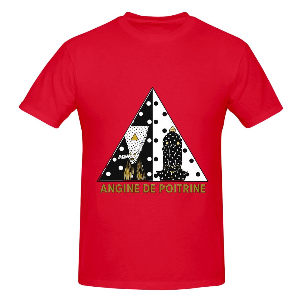 1 Piece Band Novelty 100 Cotton Tshirt Aangine De Poitrine Rock Tees Tops For Unisex