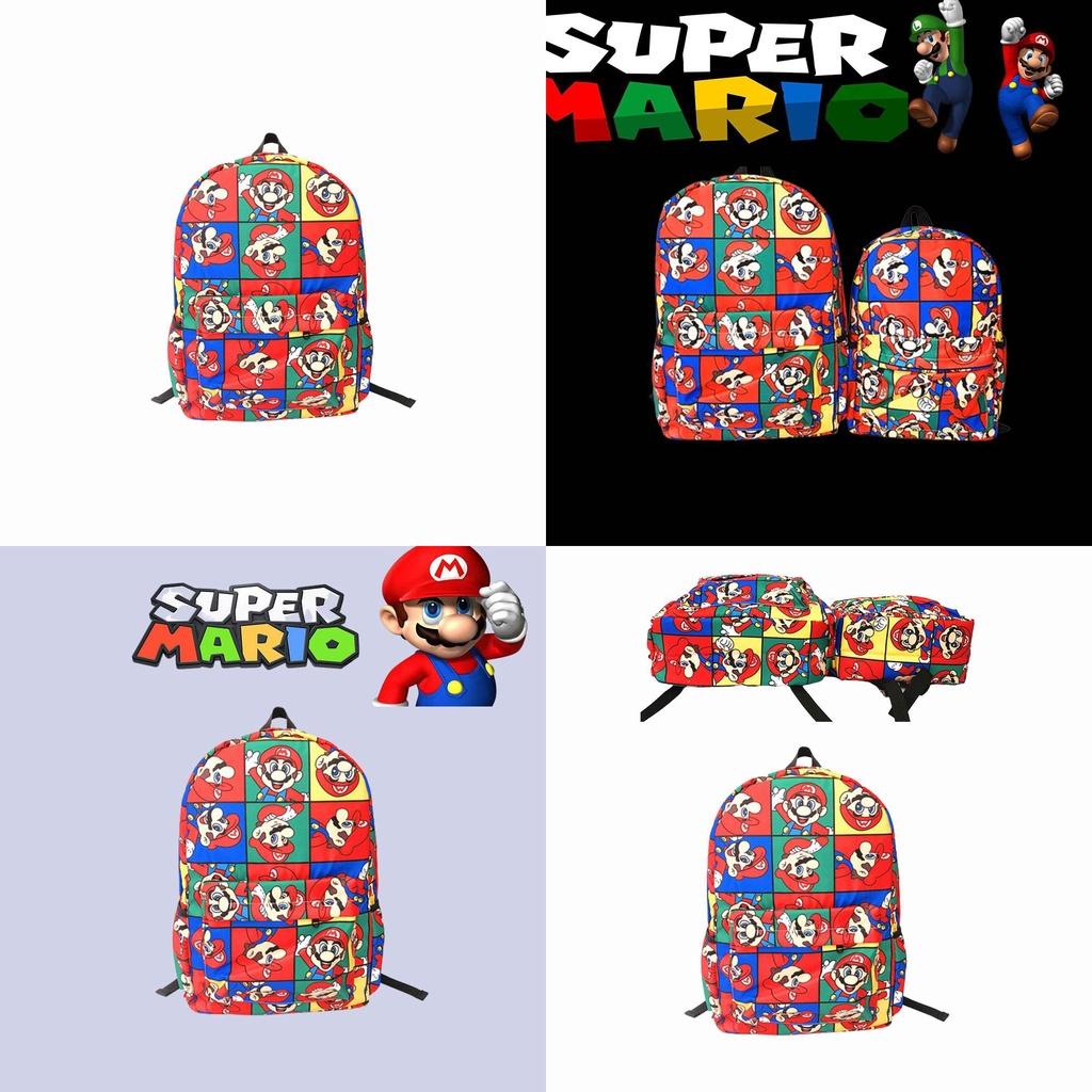 Рюкзак Super Mario Bros Детский школьный рюкзак Рождественский подарок Регулируемые лямки!