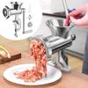 Прочная ручная мясорубка из алюминиевого сплава с 3 насадками для колбас и аксессуарами, для кухни, дома, ресторана