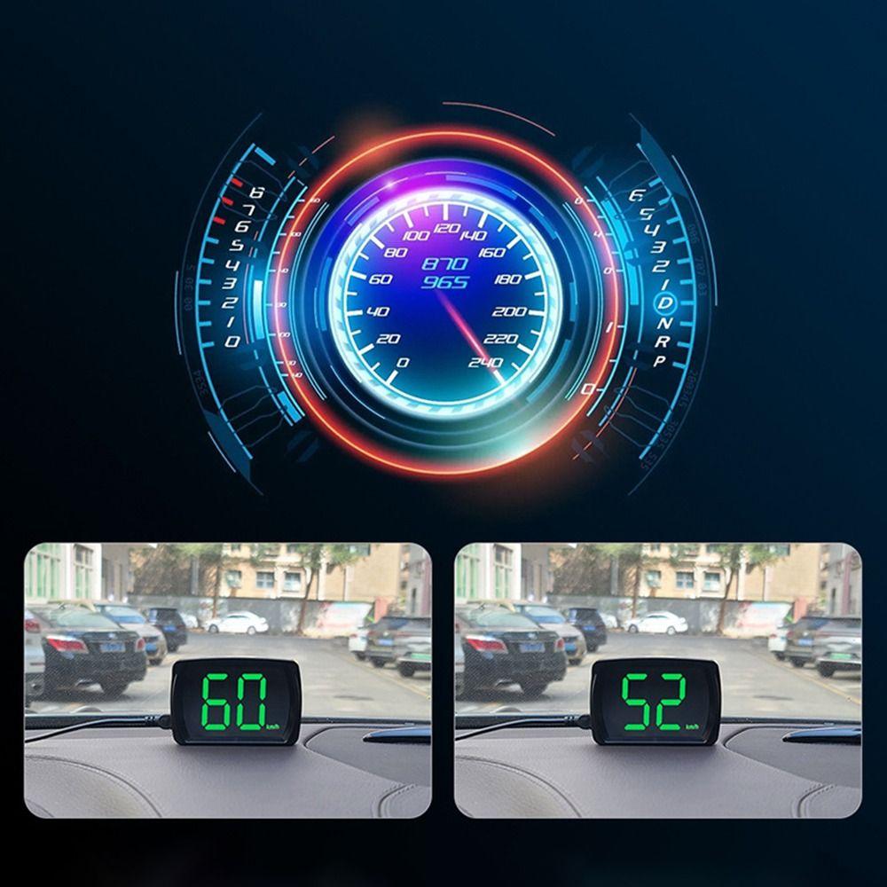 Universal HUD Car Head Up Display Versatile Compatibility Vehicle Speed Meter Speed Meter