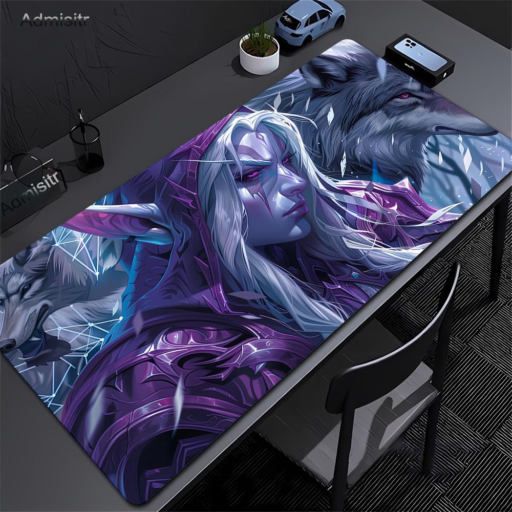 Игровой коврик для мыши World of Warcraft Игровой коврик для мыши ПК Компьютерные аксессуары Настольный коврик Xxl Игровые коврики Настольный коврик Офисные коврики для мыши