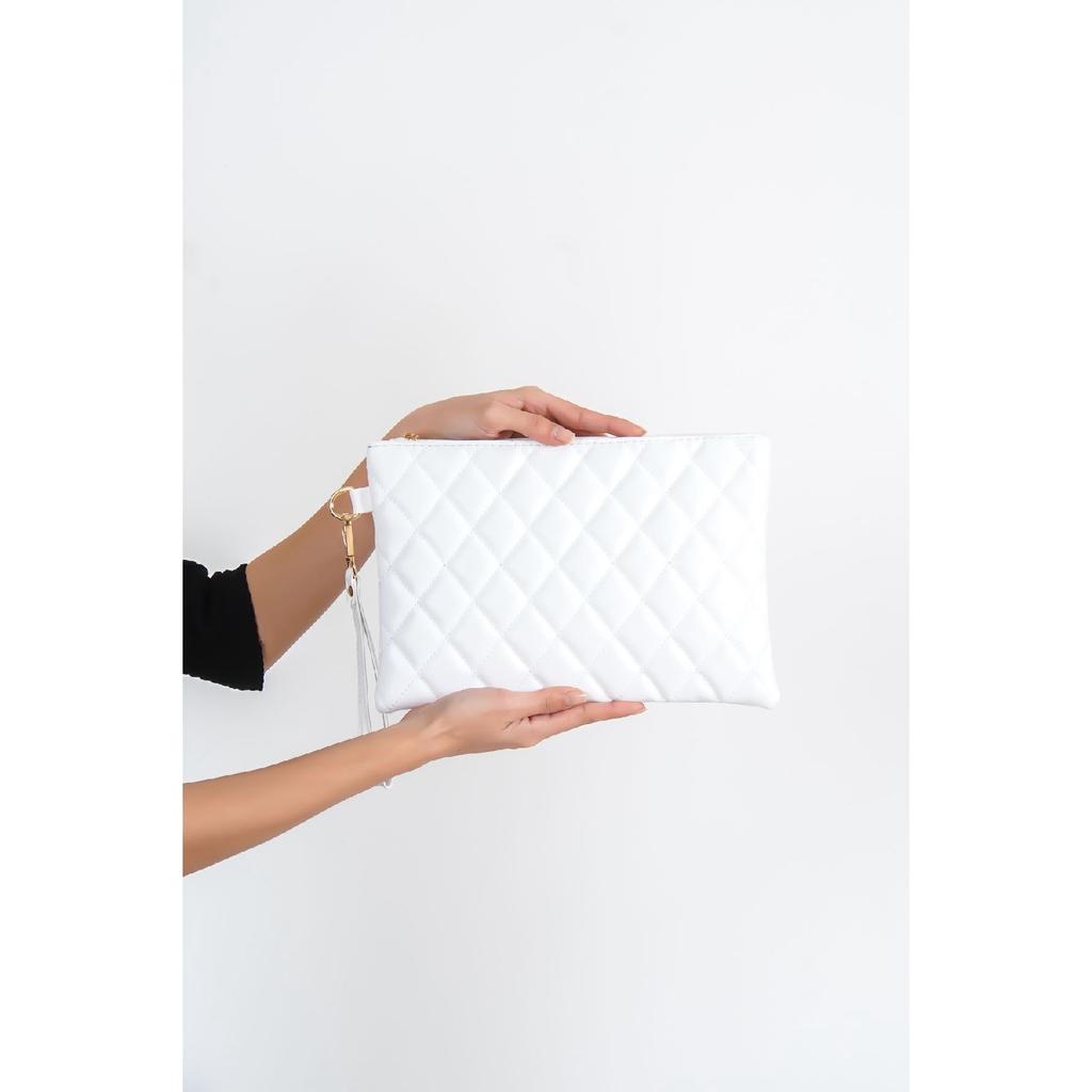 Черная стеганая женская сумка Paris Paris