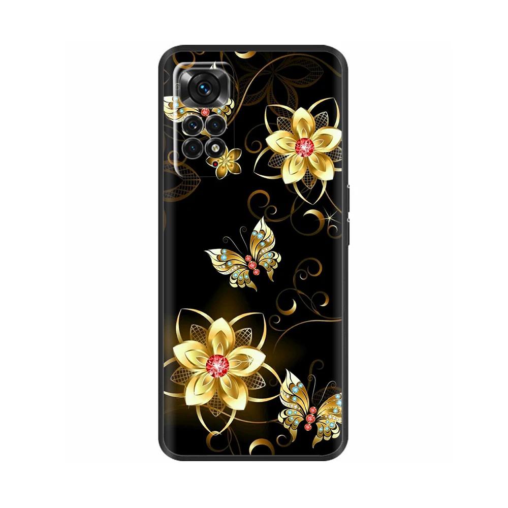 Для Xiaomi Redmi Note 11 Pro Чехол Мягкий ТПУ Силиконовый Задняя Крышка Телефона Para Для Xiaomi Redmi Note 11s Note11 Note 11Pro 11 s Чехлы