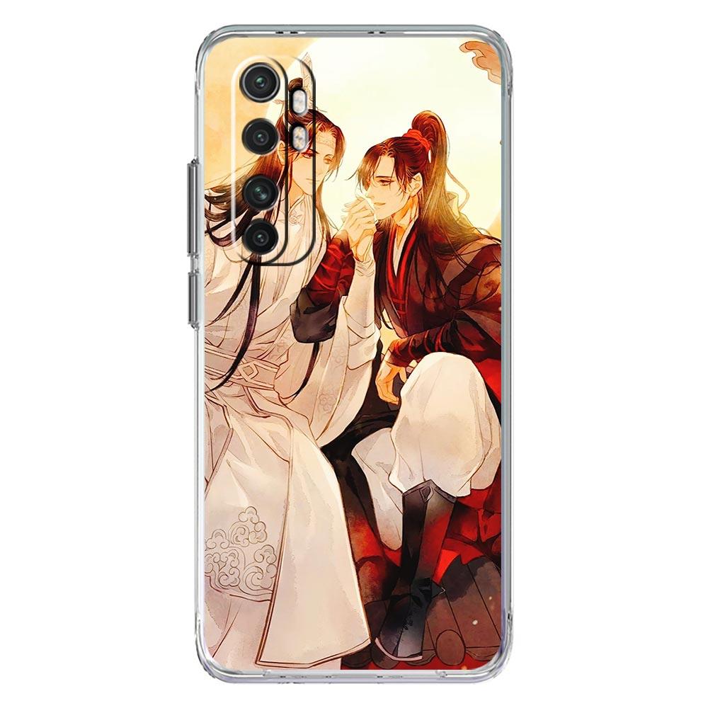 Mo Dao Zu Shi Wei Wuxian Anime Phone Case For Xiaomi Mi 12T 10 12 Lite 11 Ultra 11X 11T Pro 11i Poco X4 X3 NFC F3 M3 M4 5G Cover
