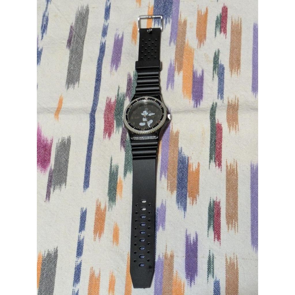 Использованные часы Mickey Mouse SEIKO ALBA SPORTS 1991 года, стиль Seiko Monochrome Mickey Diver. Инструкция по эксплуатации