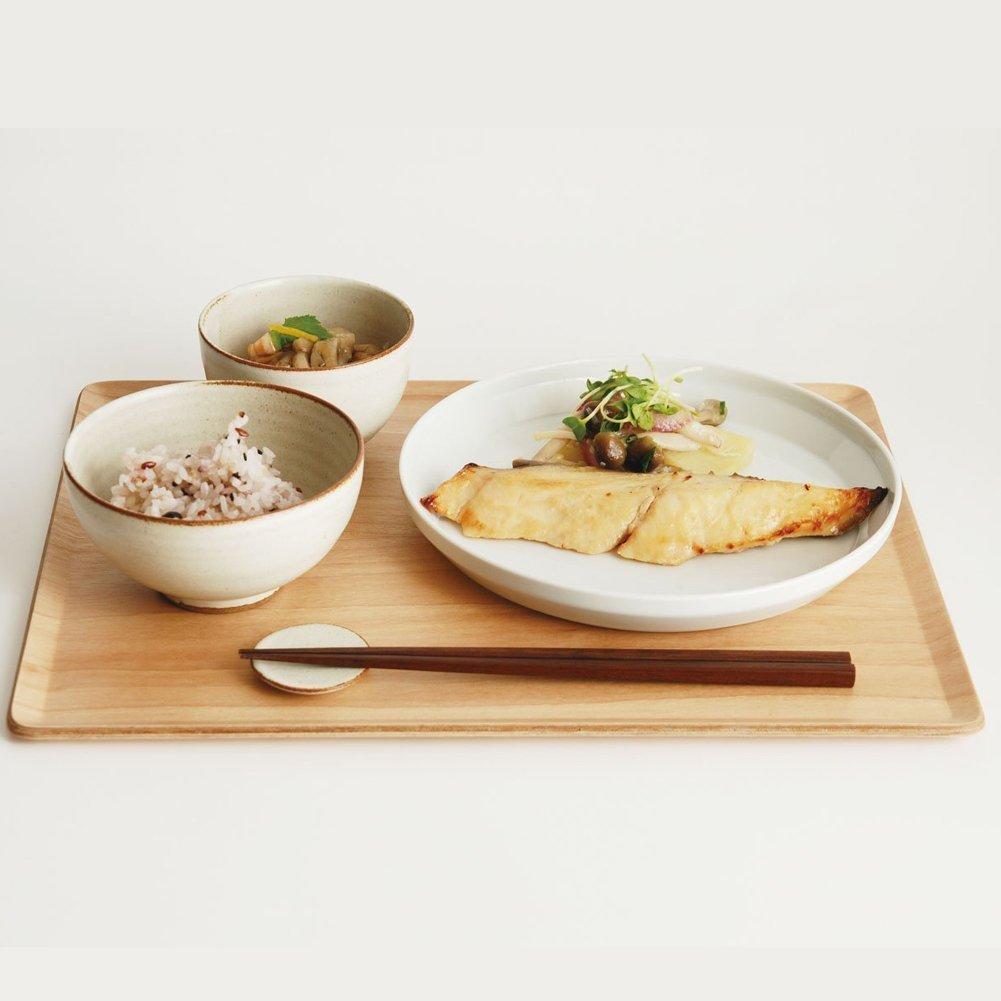 Kinto Placemat 360x280mm Willow Black Wooden 22259