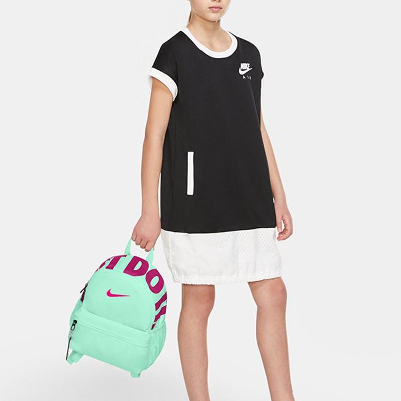 Nike Тканевый рюкзак обычный женский пена мятно-зеленый легкий повседневный BA5559-379