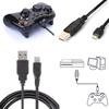 Черный микро- шнур кабеля передачи данных поручая USB для регулятора Playstation 4 Ps4