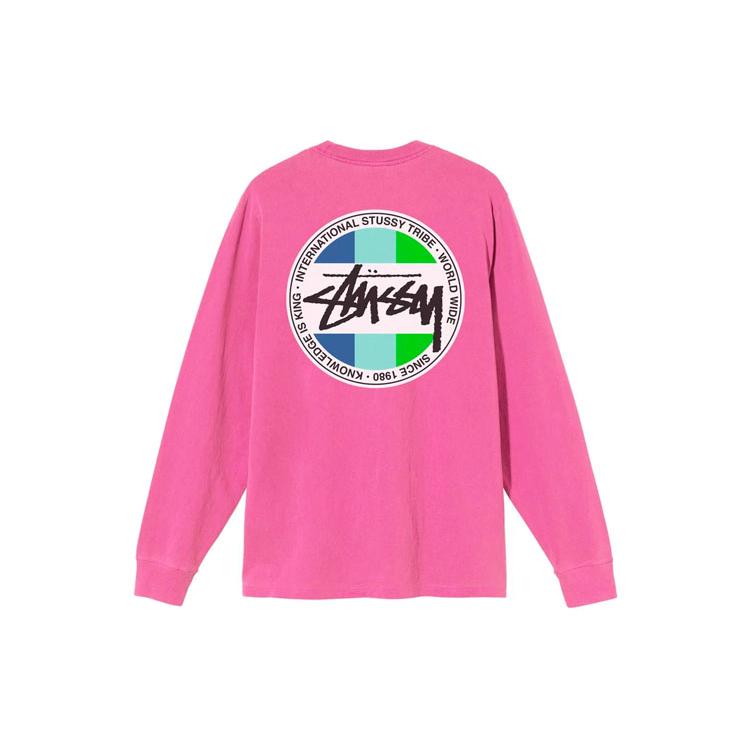 Stussy T-Shirts Unisex Crew Neck Moderate Straight Fit 1994696