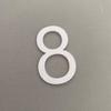 Floating Exterior Digits Number Metal Building Apartment Sticker Building Acrylic On The Door Extra Large House Number