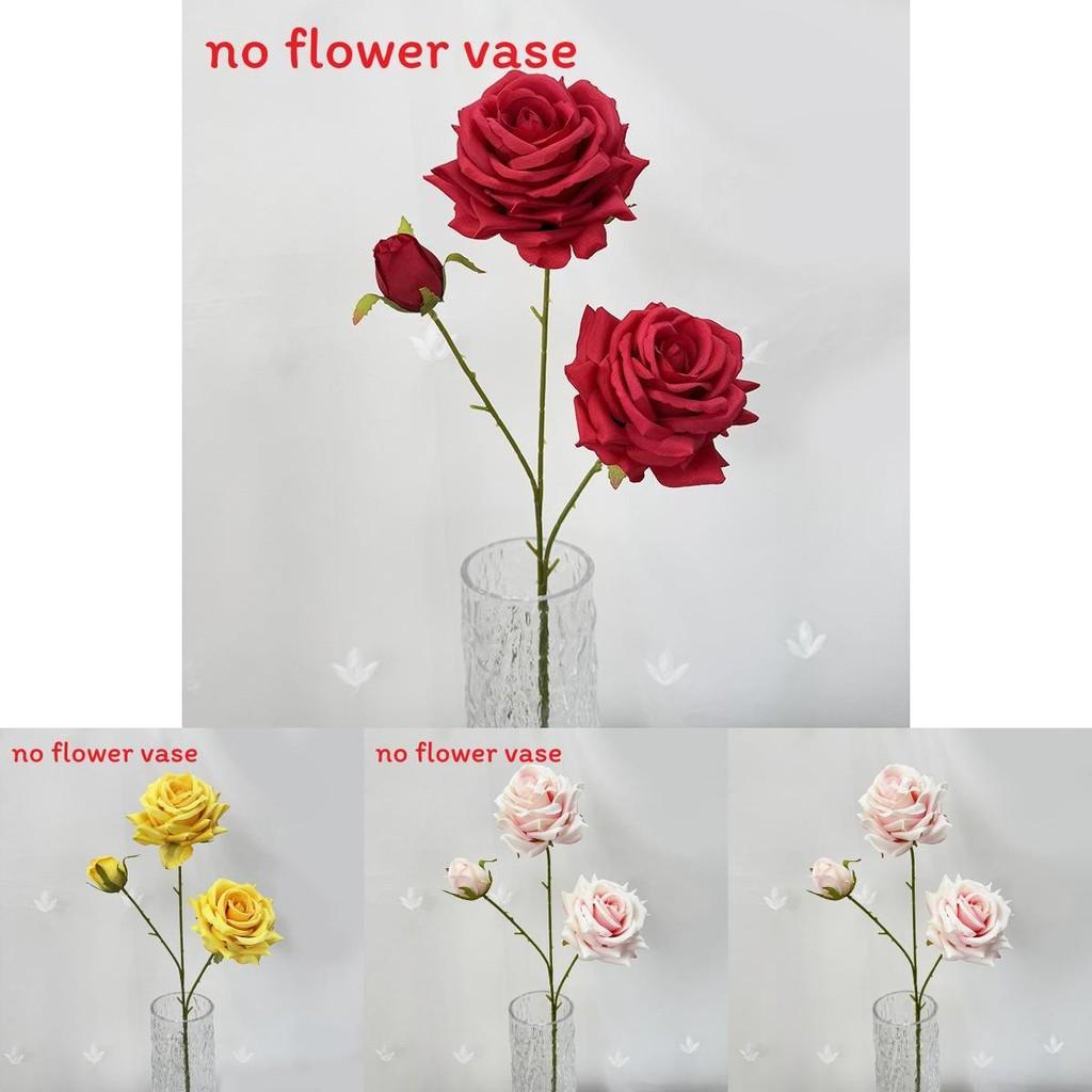 Realistic Faux Silk Flower Bouquets For Event Decoration And Home Interior Styling