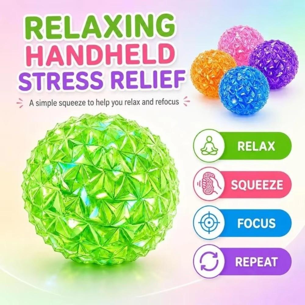Slow-Resilience Maltose Shiny Ball Shiny Ball Slow Rebound Toy Squeeze Toy Daily Use