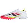 Adidas F50 Pro Comfortable TF (Rubber Studs) PU Non-Slip Durable Soccer Shoes Unisex Soccer Shoes White Red JP7204
