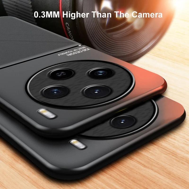 Прочный нескользящий ударопрочный чехол для Vivo X100 Pro X90 X80 Lite чехол магнитный автомобильный держатель Coque Fundas Capa