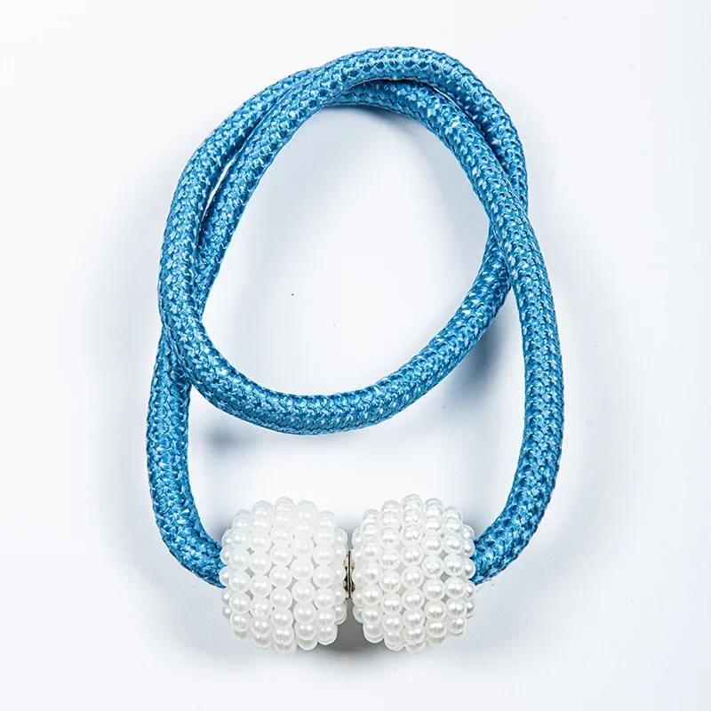 Новые магнитные зажимы для штор Pearl, держатели для штор, зажимы для пряжек, подвесные шарообразные пряжки, аксессуары для декора штор