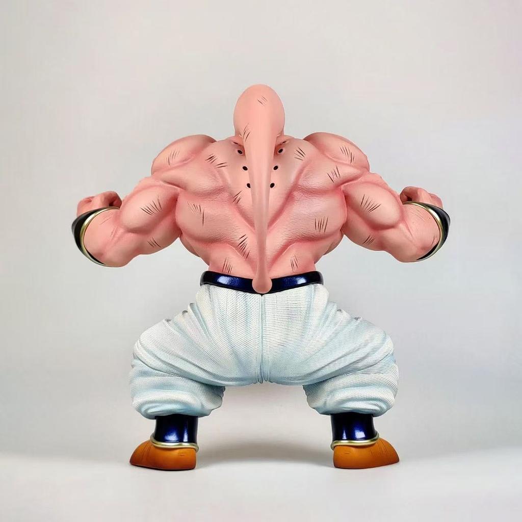 Anime Drogan Boll Z Muscle Buu Figure Majin Buu Figurine Action Figures Pvc Statue Desktop Ornamen Collection Model Toys Gifts