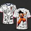 2026 Новая Bandai Японское Аниме Dragon Ball Сон Гоку X Национальная Сборная Японии Индивидуальная Футбольная Майка Мужская Спортивная Детская