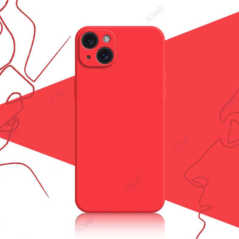 Роскошный мягкий чехол для iPhone 14 15 Pro Max Plus 5G 360 Edge защитный жидкий силиконовый корпус для мобильного телефона