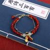 Double Chain Pearl Bead Bracelets   Bracelets Female Hand Chain Korean Style Bracelets
