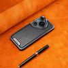 Pura 70 Pro Case Electroplated Full Coverage Magnetic Leather Cover Shockproof Business Style