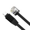 Адаптер Ethernet Type-C Plug and Play Разъемы RJ45 Конвертер Стабильное сетевое подключение Для Бизнес-Игр Устройств Стриминга uSE