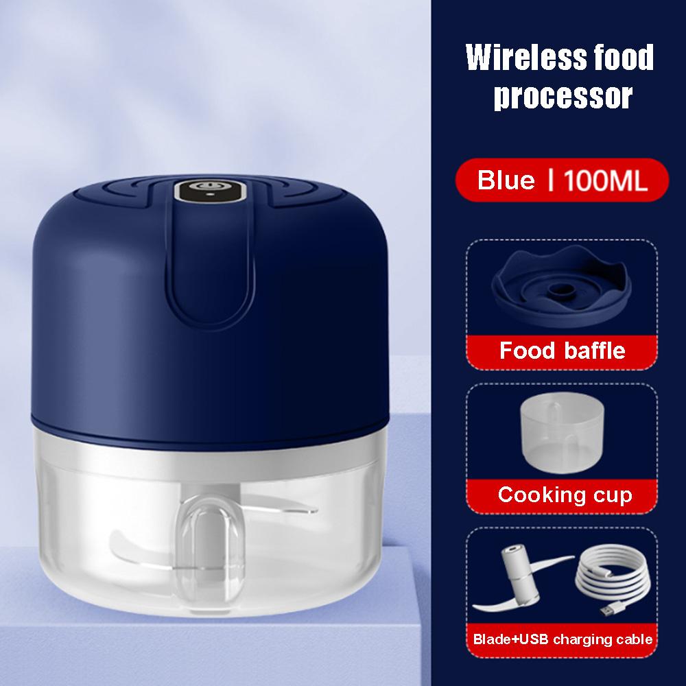 100/250 мл Мини USB Беспроводной Чеснокомалка Пресс Мясорубка Овощной Чили Мясорубка Кухонные Принадлежности