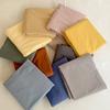 Ins Pure Cotton Solid Color Washed Cotton Single Product Bed Sheet Cotton Plain Simple Mattress Single Piece Single Bed Quilt Wholesale