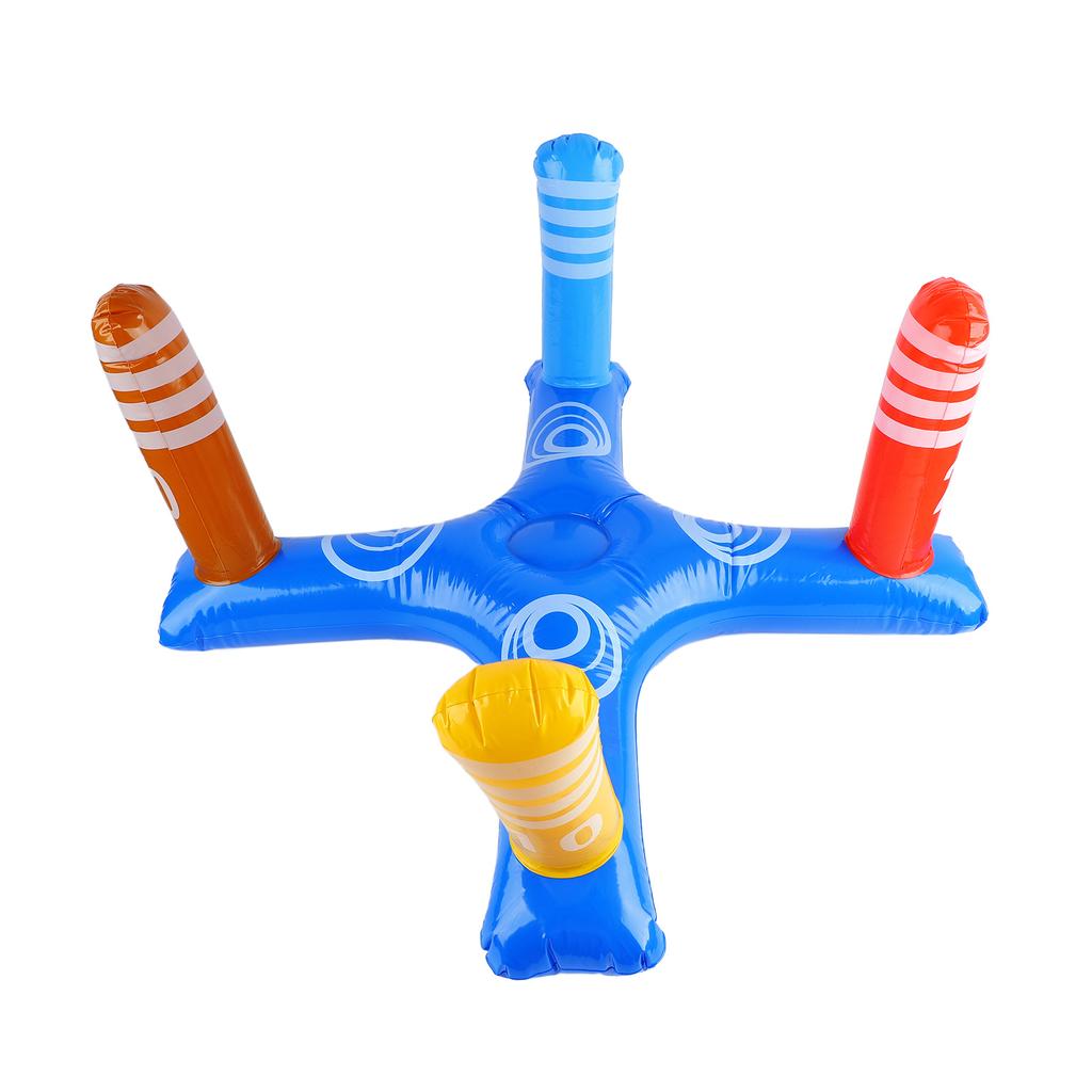 Pool Toss Rings Toy Inflatable Floating Pool Toss Rings Set for Swimming Water Games