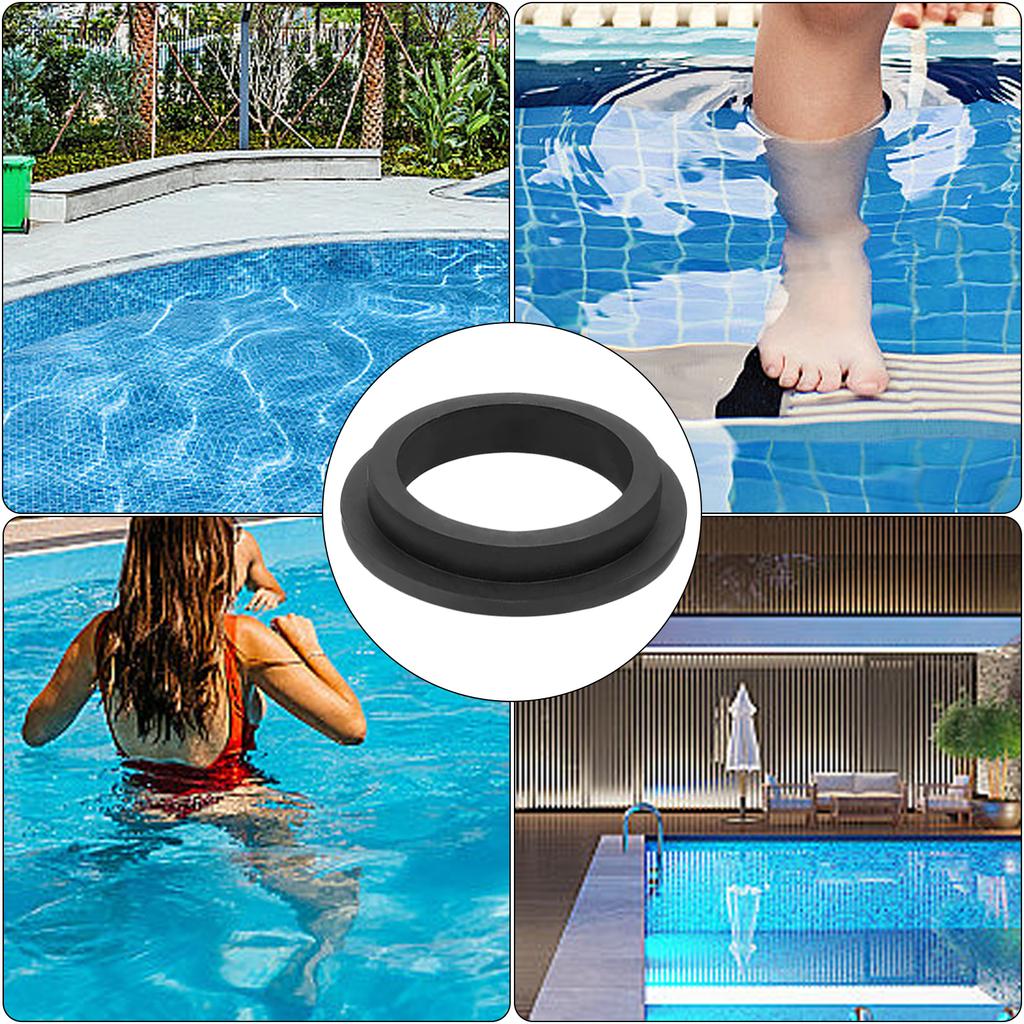 Upgrades Rubber Rings Gasket Replacement Gasket Ensures Tight Seal & Stability Suitable for Sand Filter Pump Motor 11412