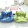 Creative Little Monster Pet Bed Warm Wool Square Dog Nest Cat Nest Sleeping Mat Soft Cushion Small Animal Sofa Pet Supplies