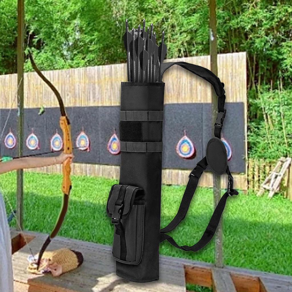 Сумка для колчана для стрельбы из лука, регулируемая, удобная и практичная, для мужчин и женщин