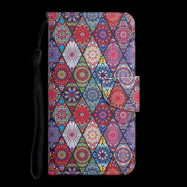 Кожаный чехол для Iphone 12 13 Pro Max, флип-кошелек, держатель для карт, модный чехол для телефонной книги с мультяшной росписью 12pro 13pro