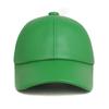 Female British Golf Green Baseball Cap Women Men Genuine Leather Duck Tonue Hats Male Casual Punch Hockey 56-60 Adjustable